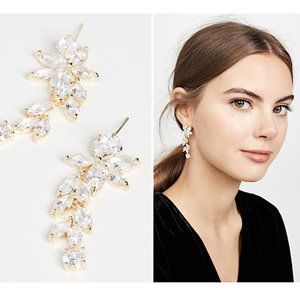 NEW~ Anthropologie SHASHI "Irresistible" Crystal Earrings